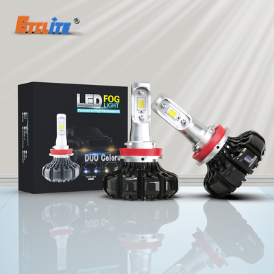 White H15 Led Headlight Bulb 6000k CCT Driving Safely ODM Available