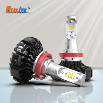 G1 Fanless LED Headlight Bulb , 9003 9004 9005 Led Bulb 6000k